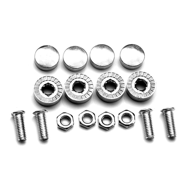 10 Sets Anti-theft Screws Car License Plate Bolts Frame Screws