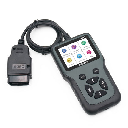 V311 OBD2 Scanner Color Screen Car Fault Detector 8 ~ 36V, Supports Chinese/English/French/German, V311