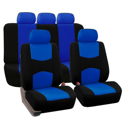 9 in 1 Universal Four Seasons Anti-Slippery Cushion Mat Set for 5 Seat Car, Style:Ordinary