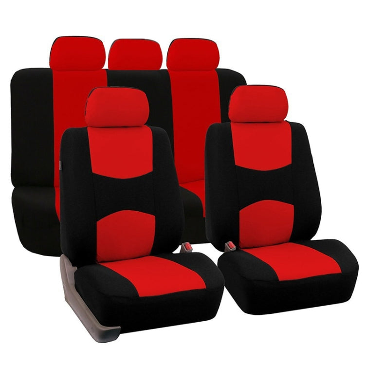 9 in 1 Universal Four Seasons Anti-Slippery Cushion Mat Set for 5 Seat Car, Style:Ordinary, Ordinary Style, Beige, Ordinary Style