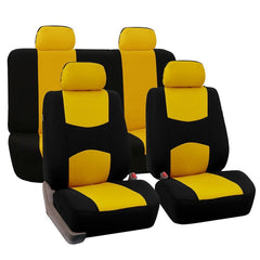 9 in 1 Universal Four Seasons Anti-Slippery Cushion Mat Set for 5 Seat Car, Style:Ordinary, Ordinary Style, Beige, Ordinary Style