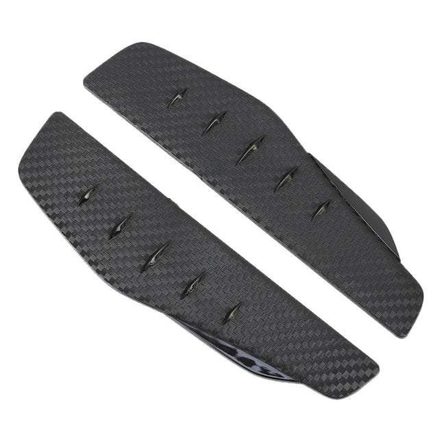 1 Pair 3R-2156 Universal Car Rearview Mirror Rain Blades Mirror Eyebrow Rain Cover