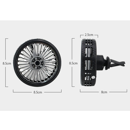 F203A Portable Car Air Outlet Electric Cooling Fan, F203A