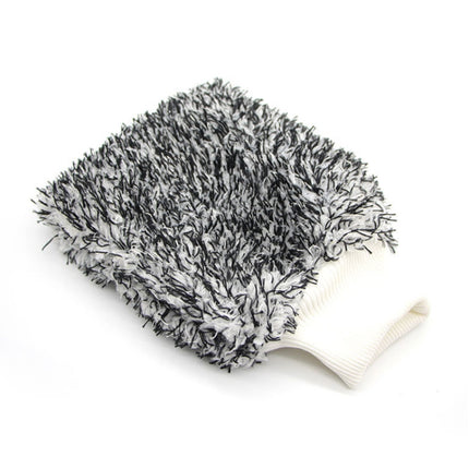 Microfiber Dusting Mitt Car Window Washing Cleaning Cloth Duster Towel Gloves