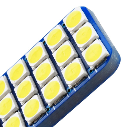 2 PCS T10 / W5W / 168 DC12V 1.8W 6000K 140LM 18LEDs SMD-3030 Car Reading Lamp Clearance Light, with Decoder