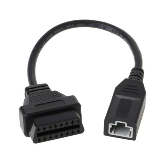Car 3 Pin to 16 Pin OBD Cable for Honda, Cable Length: 40cm, 3 Pin to 16 Pin OBD Cable
