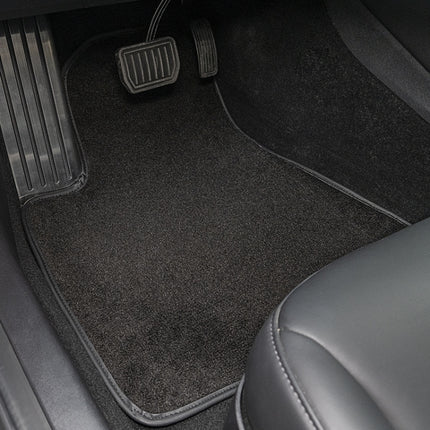 3 in 1 Car Velvet Foot Mat for Tesla Model 3 before 2021, for Tesla Model 3 before 2021