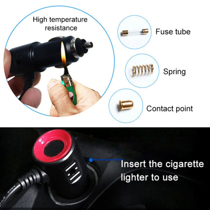 Car 12V Cushion Summer USB Breathable Ice Silk Seat Cover, Eight Fans + Ventilation and Refrigeration