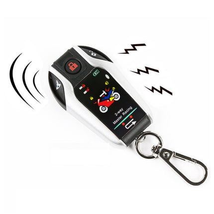 Universal Motorcycle Alarm Bidirectional Anti-theft Device with Induction Remote Control, Anti-theft Device
