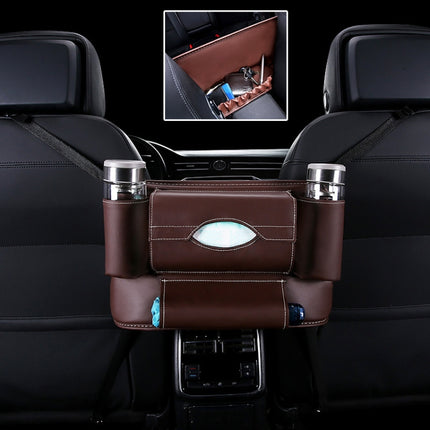 Car Front Seat Hanging Bag Paper Towel / Water Cup Storage Bag, Paper Towel / Water Cup (Black), Paper Towel / Water Cup, Paper Towel / Water Cup (Beige), Paper Towel / Water Cup (Red), Paper Towel / Water Cup (Wine Red), Paper Towel / Water Cup (Brown)