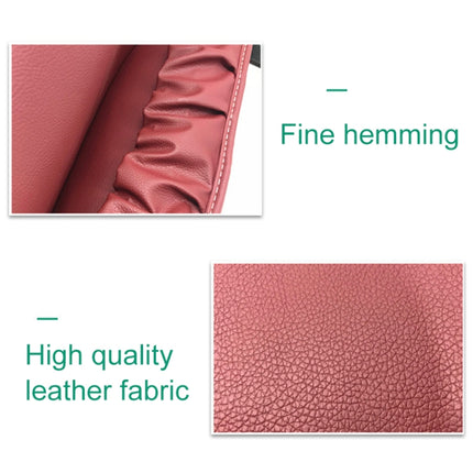 Car Front Seat Hanging Bag Paper Towel / Water Cup Storage Bag