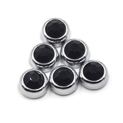 6 in 1 Car Diamond Sticker Set Personality Crystal Decoration