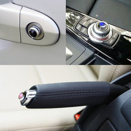 6 in 1 Car Diamond Sticker Set Personality Crystal Decoration