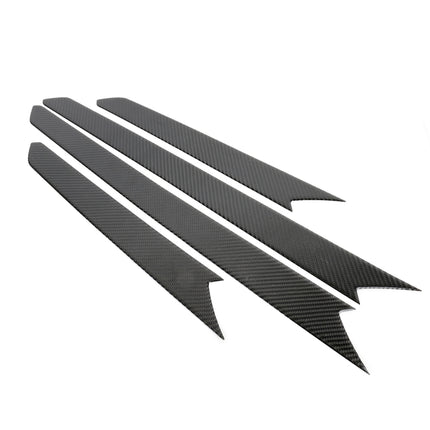 Car Carbon Fiber Door Panel Decorative Sticker for Volkswagen Tiguan L 2019-2021, Door Panel