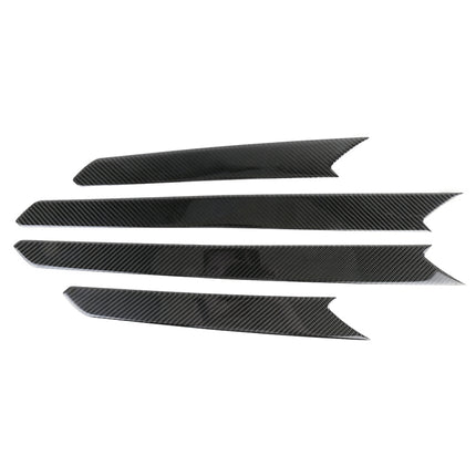 Car Carbon Fiber Door Panel Decorative Sticker for Volkswagen Tiguan L 2019-2021, Door Panel