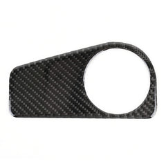 Car Carbon Fiber Headlight Switch Panel Decorative Sticker for Volkswagen Tiguan L, Low Configuration