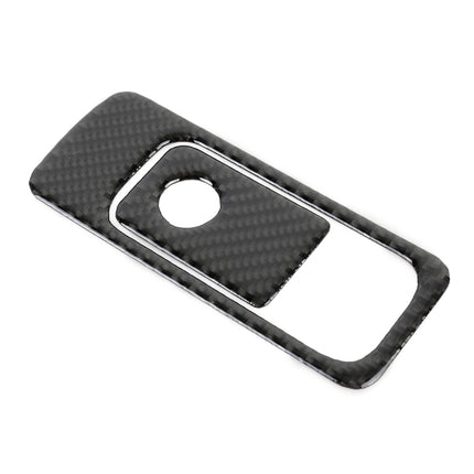 Car Carbon Fiber Front Passenger Seat Storage Handle Decorative Sticker for Volkswagen Tiguan L 2019-2021, Front Passenger Seat Storage Handle