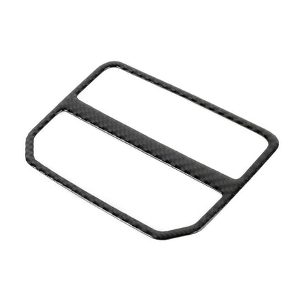 Car Carbon Fiber Rear Air Outlet Frame Decorative Sticker for Volkswagen Tiguan L 2019-2021, Rear Air Outlet