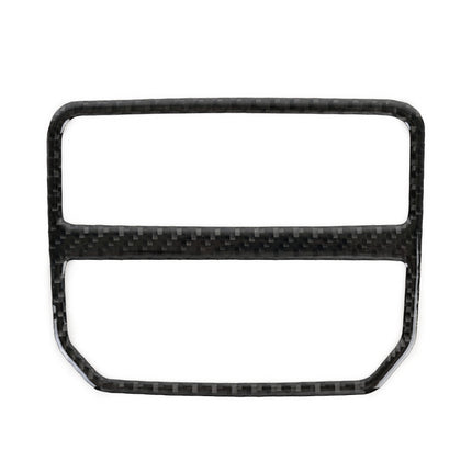 Car Carbon Fiber Rear Air Outlet Frame Decorative Sticker for Volkswagen Tiguan L 2019-2021, Rear Air Outlet