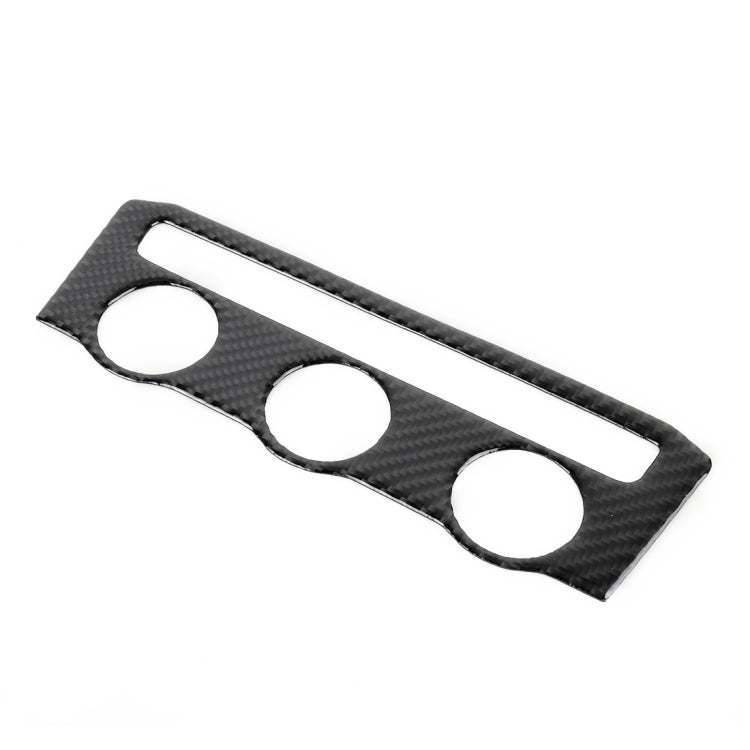 Car Carbon Fiber Air Conditioning Panel Decorative Sticker for Volkswagen Tiguan L, Low Configuration