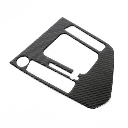 Car Carbon Fiber Gear Shift Panel Decorative Sticker for Volkswagen Tiguan L 2019-2021, Gear Shift Panel