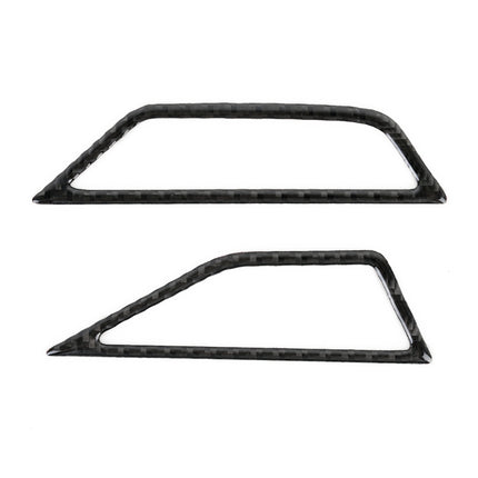 Car Carbon Fiber Dashboard Air Outlet Frame Decorative Sticker for Volkswagen Tiguan L 2019-2021, Dashboard Air Outlet
