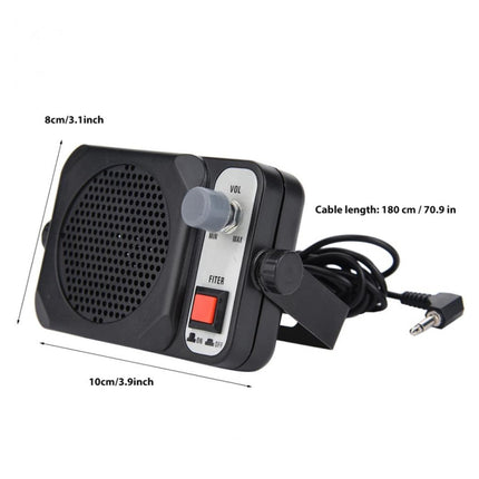 TS-650 Car External Speakers Radio Car Horn Speakers