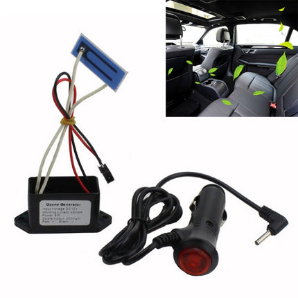 Car Ozone Generator DC12V 200mg Ceramic Plate Ozone Generator Accessory Ozonator