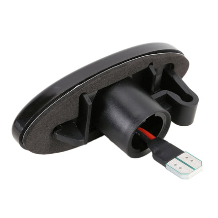 2 PCS DC12V / 3W Car LED Dynamic Blinker Side Lights Flowing Water Turn Signal Light for Nissan, Amber Light