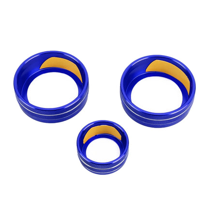 3 PCS Car Metal Air Conditioner Knob Case for Honda CR-V 2017