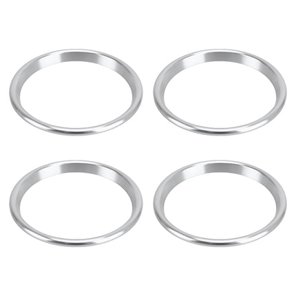 4 PCS Car Metal Air Outlet Decorative Outside Ring for Audi A3 / S3 / Q2L, For Audi A3 / S3 / Q2L