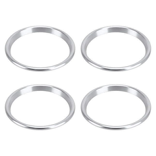 4 PCS Car Metal Air Outlet Decorative Outside Ring for Audi A3 / S3 / Q2L, For Audi A3 / S3 / Q2L
