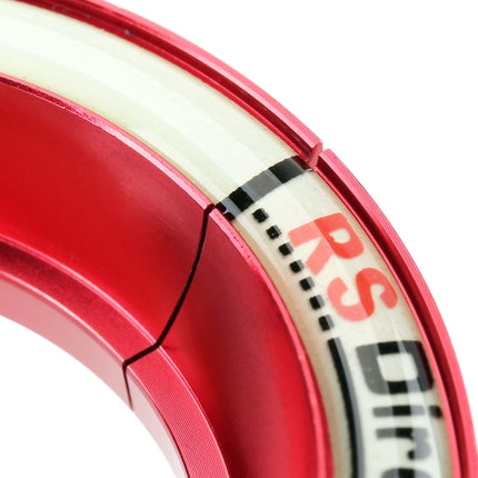 For Ford Fluorescent Aluminum Alloy Ignition Key Ring, Inside Diameter: 3.2cm, For Ford (Red), For Ford (Silver), For Ford  (Sky Blue), For Ford (Black), For Ford (Gold)