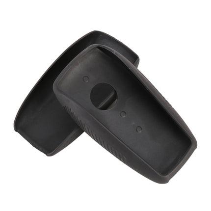 Car Flocking Plastic Square-shaped Key Protective Cover Two Buttons for Mercedes-Benz, Two Buttons for Mercedes-Benz Square