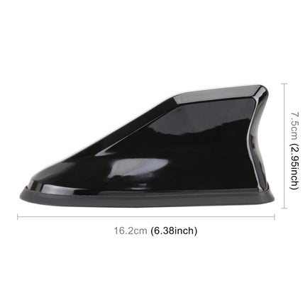 Universal Car Antenna Aerial Shark Fin Radio Signal, Universal, Universal (Carbon Fiber Black)