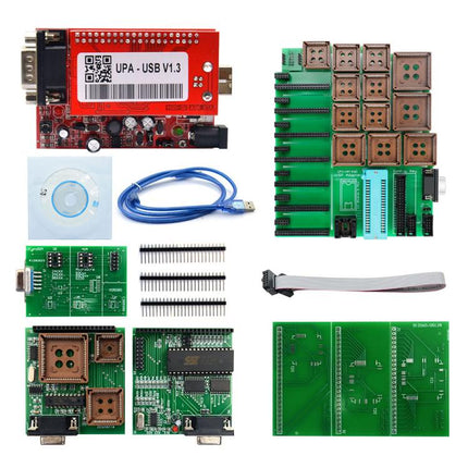 UPA V1.3 Car USB Programmer ECU Chip Tuning Eeprom Full Set, UPA V1.3 Full Set