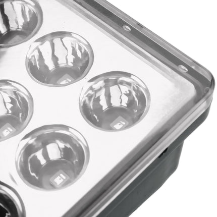 DC12V 1W Car Square Highlight Brake Lights Reversing Light with 15LEDs SMD-3528