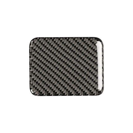 Car Carbon Fiber Seat Heating Panel Decorative Sticker for Subaru BRZ / Toyota 86 2013-2019, Left and Right Drive Universal without Hole