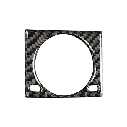 Car Carbon Fiber Clock Box Decorative Sticker for Lexus IS250 2013-, Left Drive, Clock Box