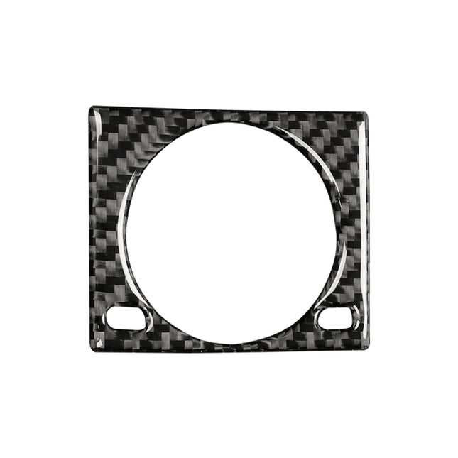 Car Carbon Fiber Clock Box Decorative Sticker for Lexus IS250 2013-, Left Drive, Clock Box