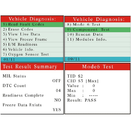 V800 Car Mini Code Reader OBD2 Fault Detector Diagnostic Tool, V800