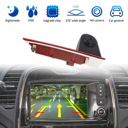 PZ477 Car Waterproof 170 Degree Brake Light View Camera for Ford Transit Custom, PZ477