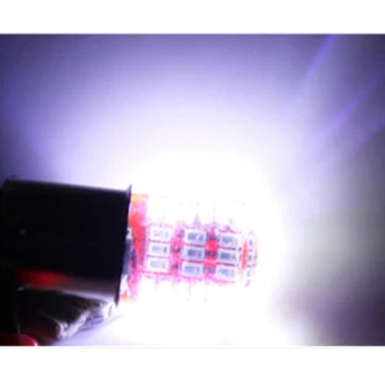 2 PCS 1157 DC12V / 1.1W Motorcycle / Car LED Double Color Flashing Light Turn Signal / Brake Lamp with 42LEDs SMD-3014 Lamp Beads