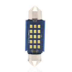 2pcs 39mm DC12-24V / 1W / 6000K / 60LM 15LEDs SMD Car Reading Lamp Dome Light