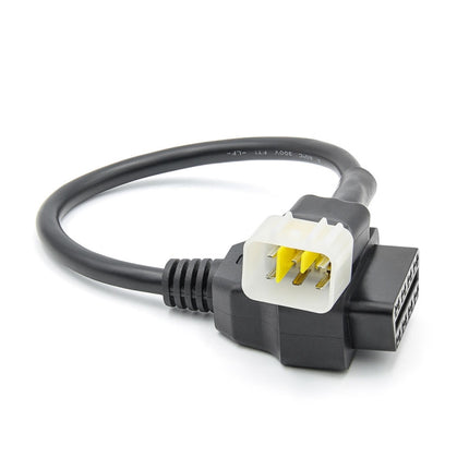 DELPHI Motorcycle OBD Female to 6PIN Connector Cable , 6PIN