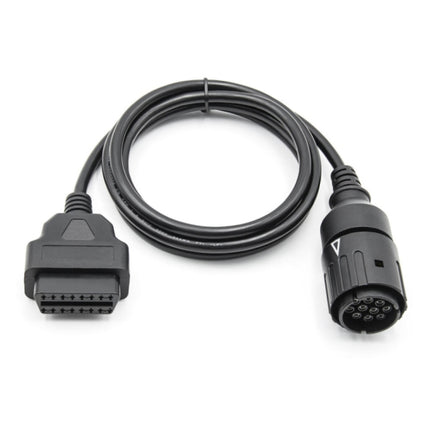 Motorcycle OBD Cable 10PIN to 16PIN Connector Cable for BMW, For BMW