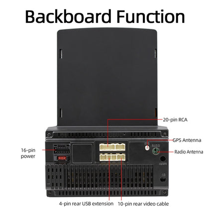 D110 Car Android Navigation Machine Support Mobile Phone Interconnection / Steering Wheel Control