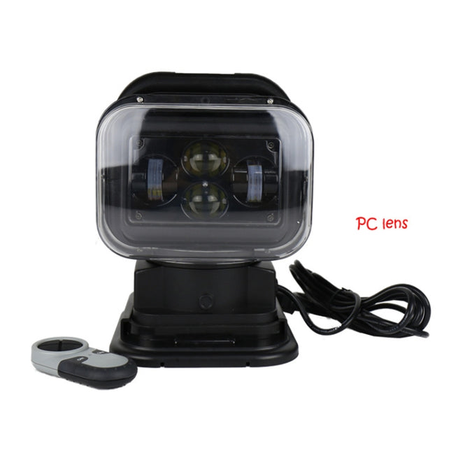60W DC 12-24V 400LM Car 200m Wireless Remote Control 360 Degree Adjustable LED Search High Bay Lights / Spotlights, 60W DC 12-24V