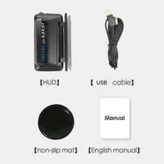 H400G Car 3.5 inch GPS Mode HUD Head-up Display Support Speed / Time / Distance Display, H400G