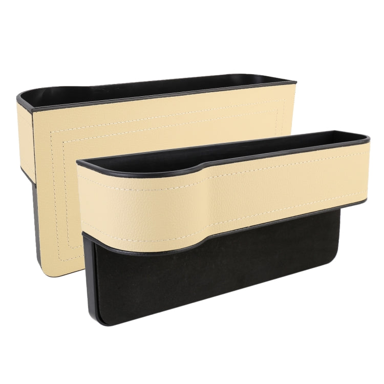 2 PCS Car Multi-functional Principal And Deputy Driver Seat Console Leather Box